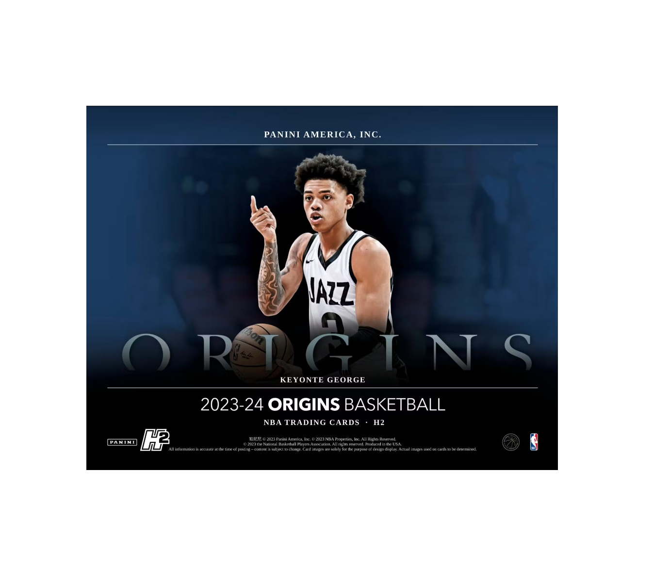 2023-24 Panini Origins Basketball H2 Box