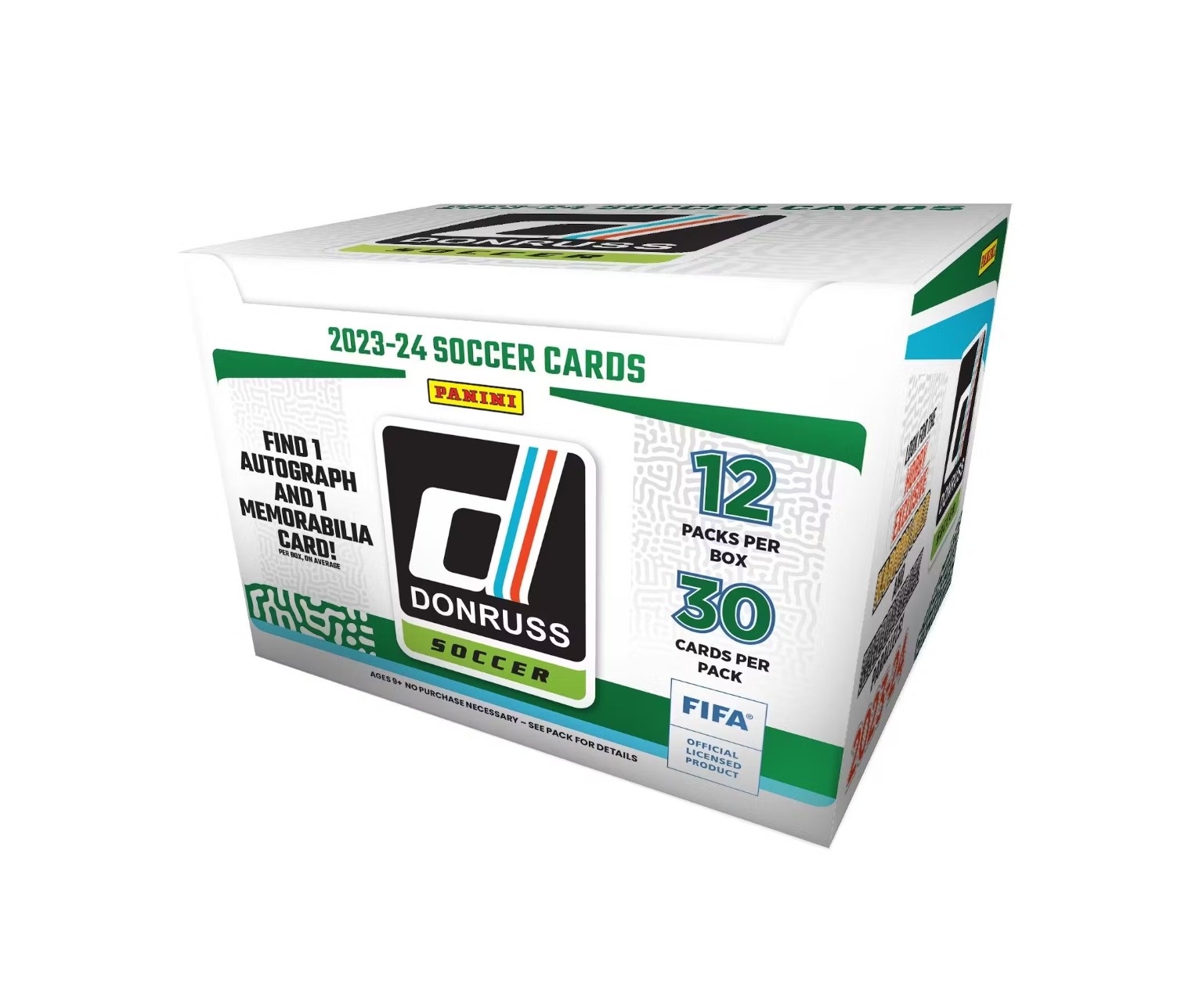 2023-24 Panini Donruss Soccer Hobby 12-Box Case