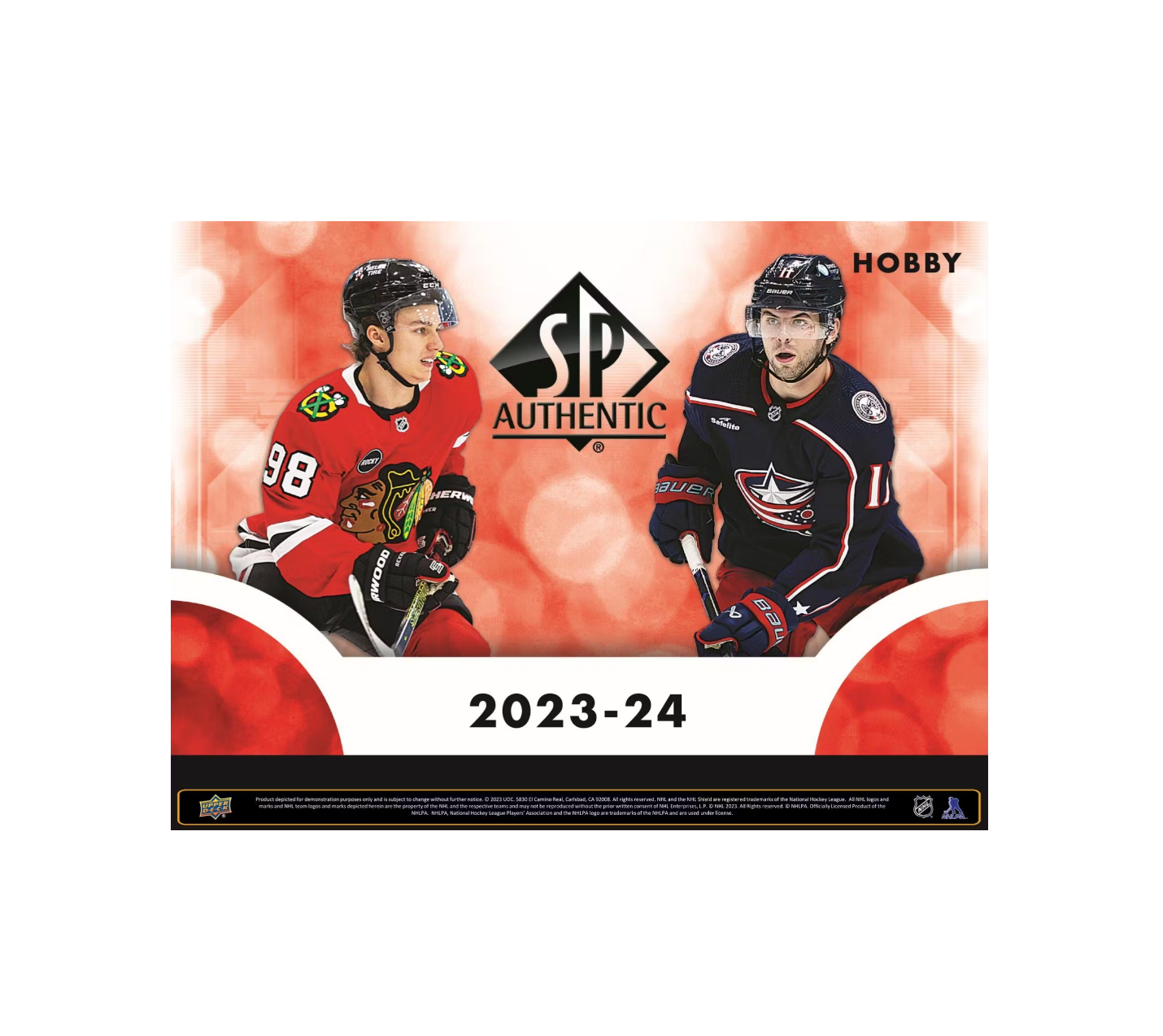 2023-24 Upper Deck SP Authentic Hockey Hobby 16-Box Case
