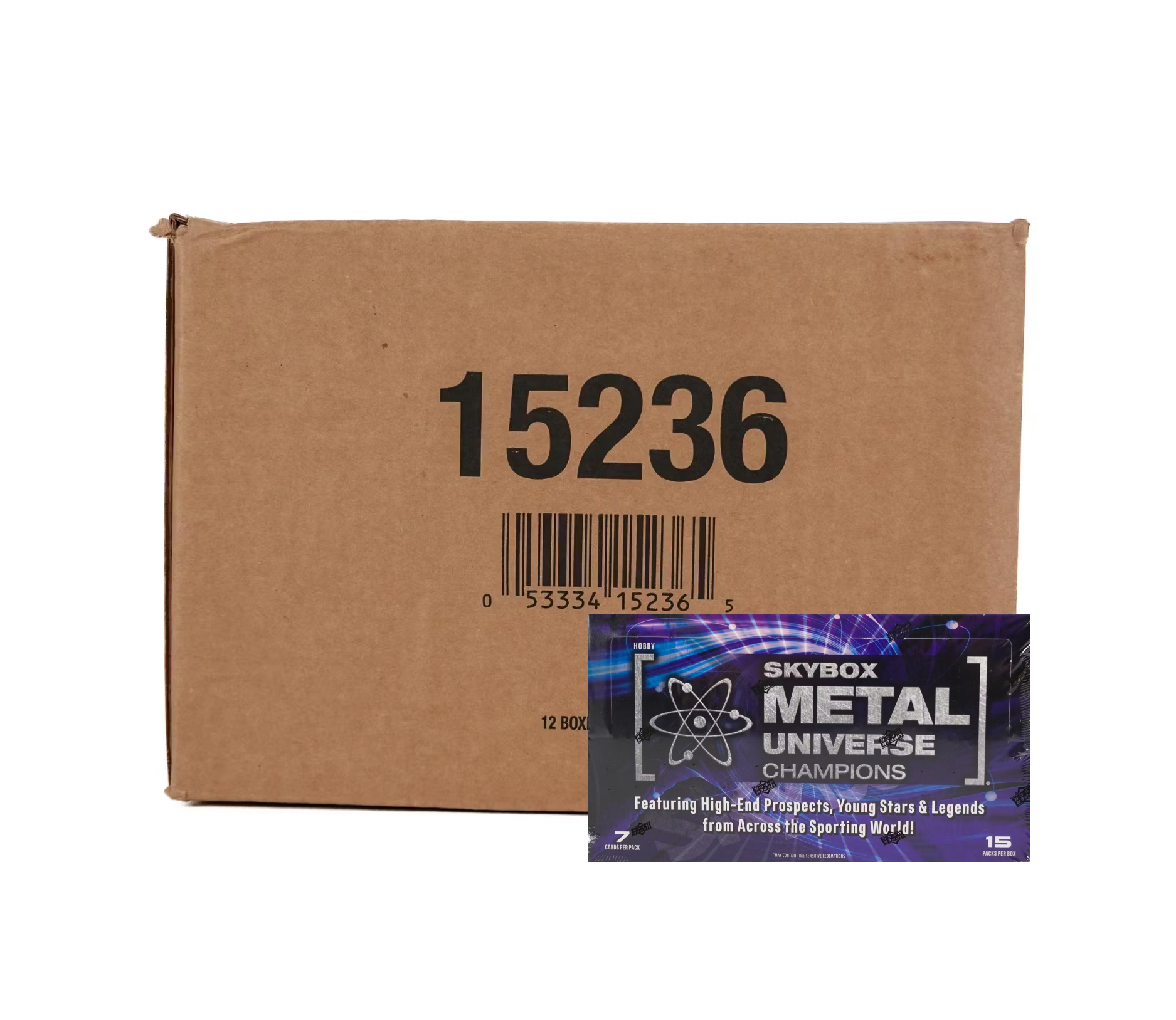 2023 Upper Deck Skybox Metal Universe Champions Hobby 12-Box Case