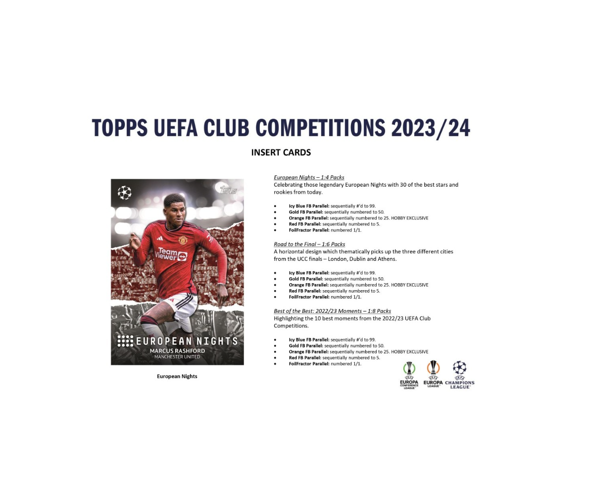 2023-24 Topps UEFA Club Competitions Soccer Hobby Box