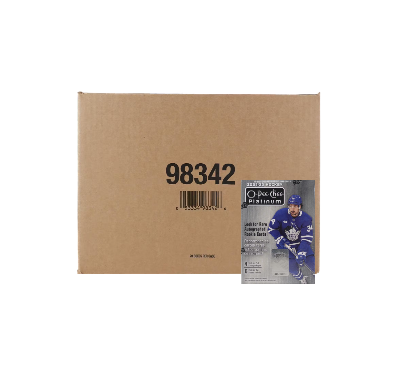 2021-22 O-Pee-Chee Platinum Hockey Blaster 20-Box Case