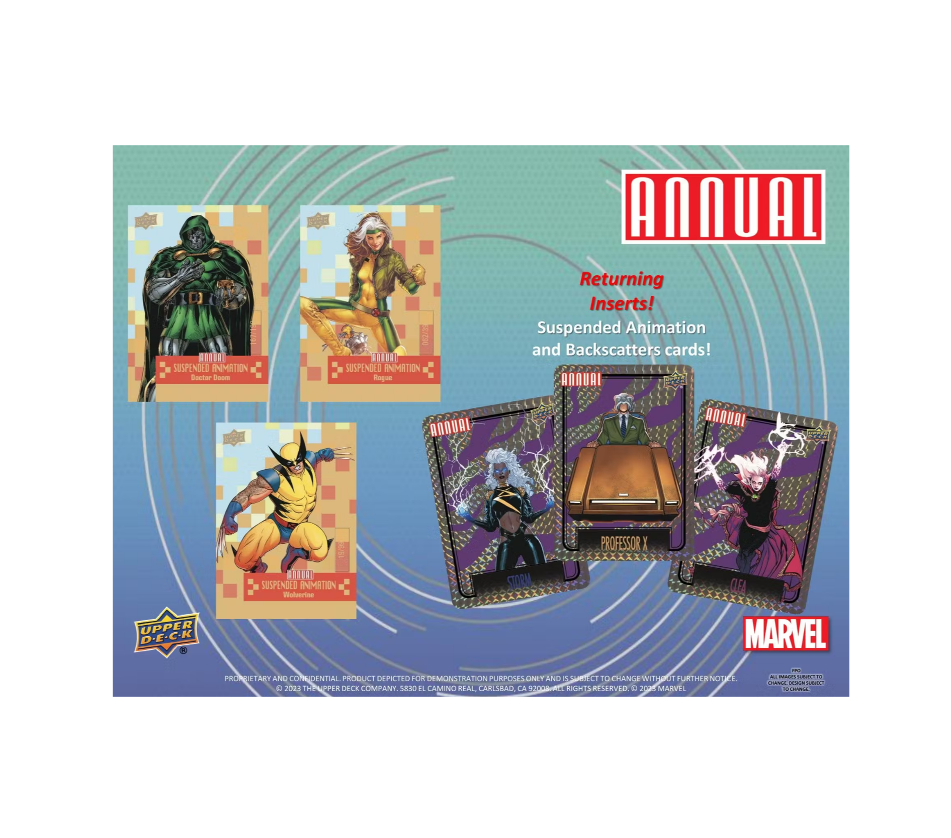 2022-23 Marvel Annual Trading Cards Hobby Box