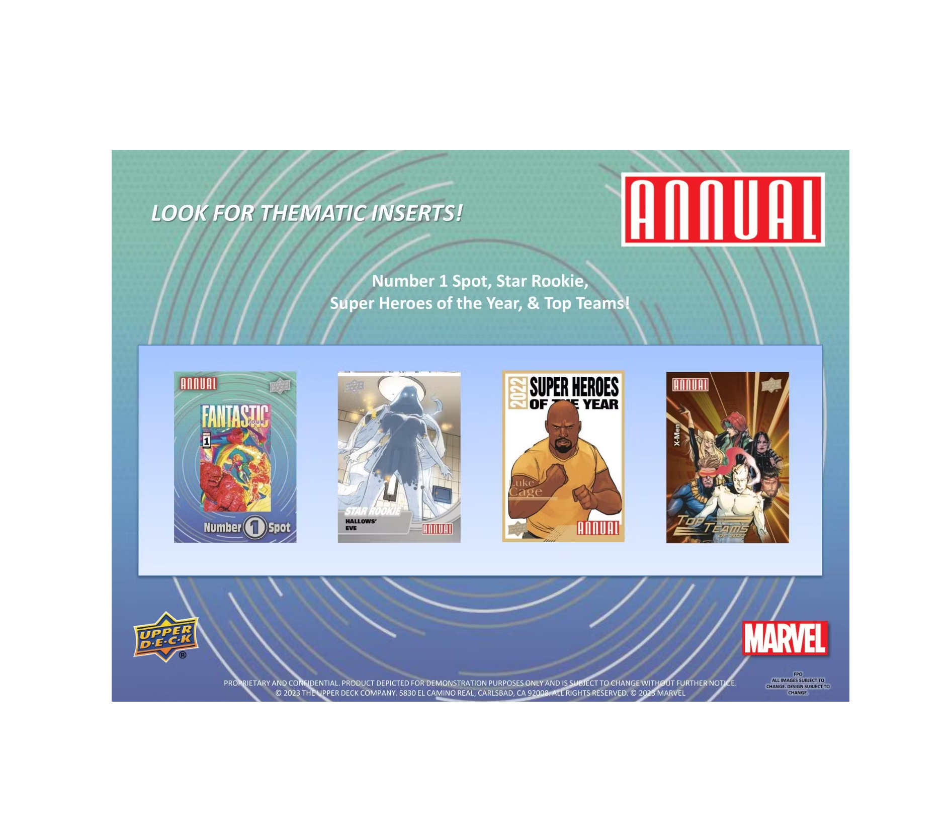 2022-23 Marvel Annual Trading Cards Hobby Box