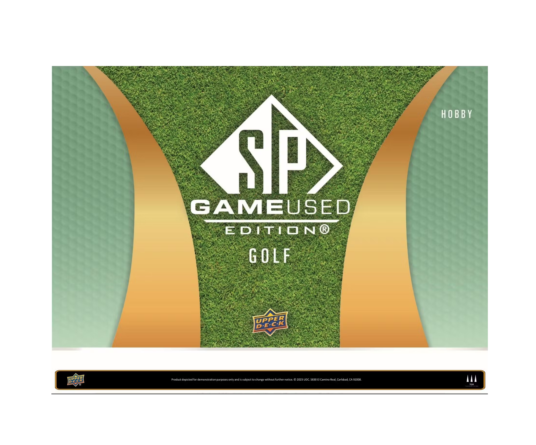 2024 Upper Deck SP Game Used Golf Hobby Box