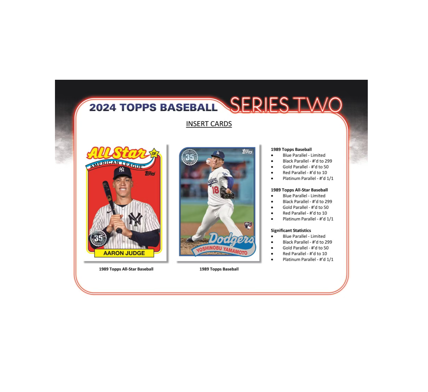 2024 Topps Series 2 Baseball Hobby Jumbo 6-Box Case