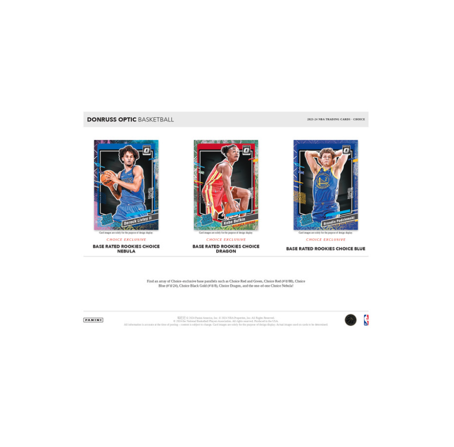 2023-24 Panini Donruss Optic Basketball Choice Box