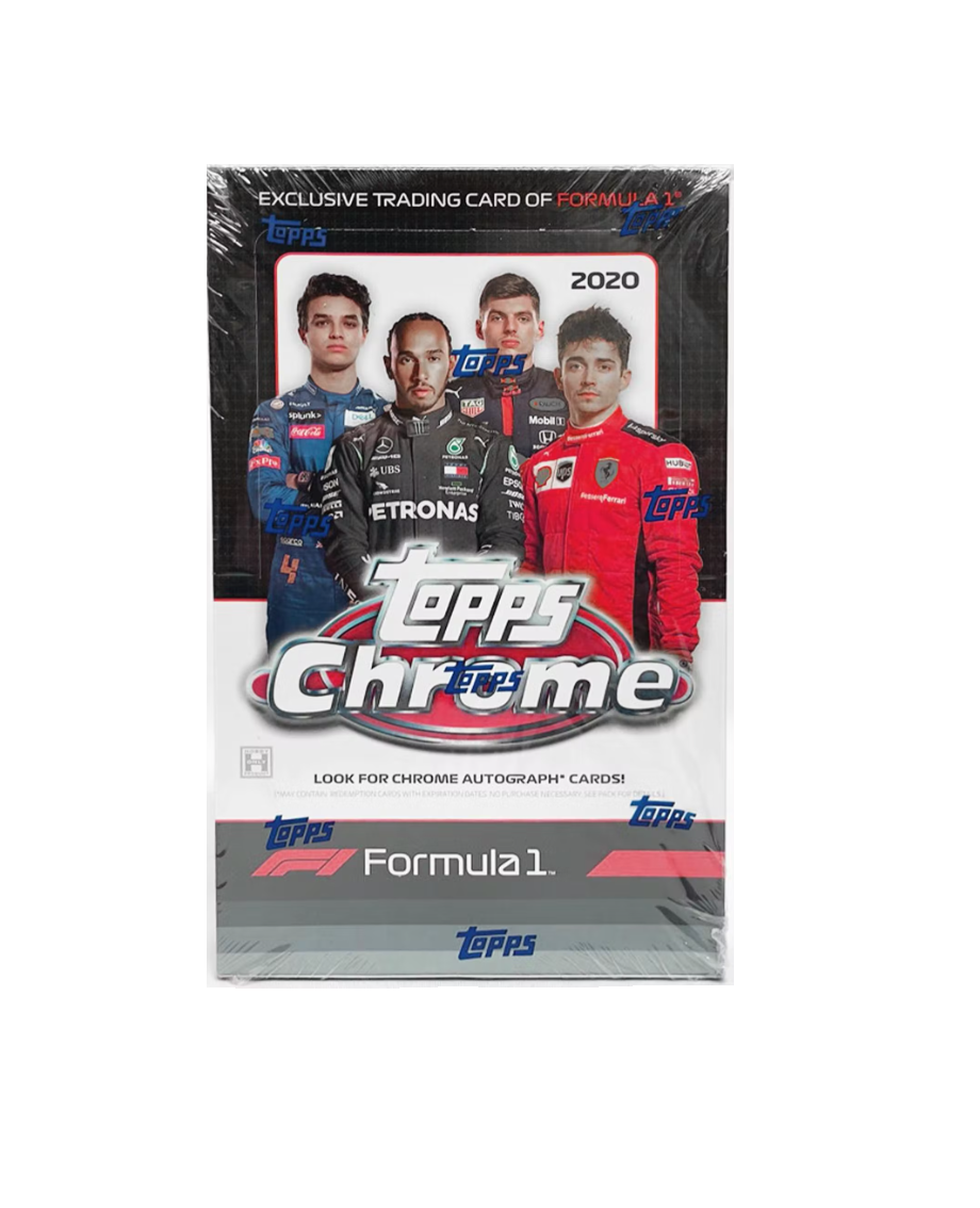 2020 Topps Chrome Formula 1 Chrome 12 Box Case F1