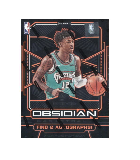 2019/20 Panini Obsidian Basketball Hobby 12 Box Case