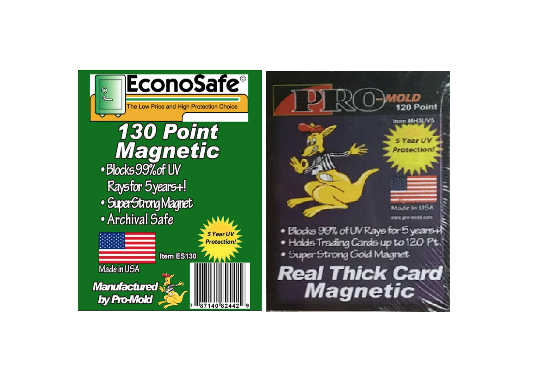 EconSafe 130pt or Pro Mold 120pt Magnetic Case