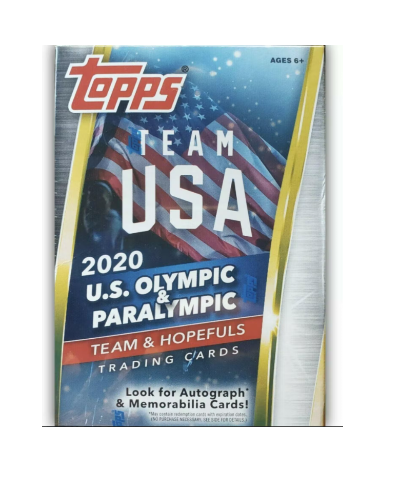 2020 Topps USA Paralympic Blaster Box