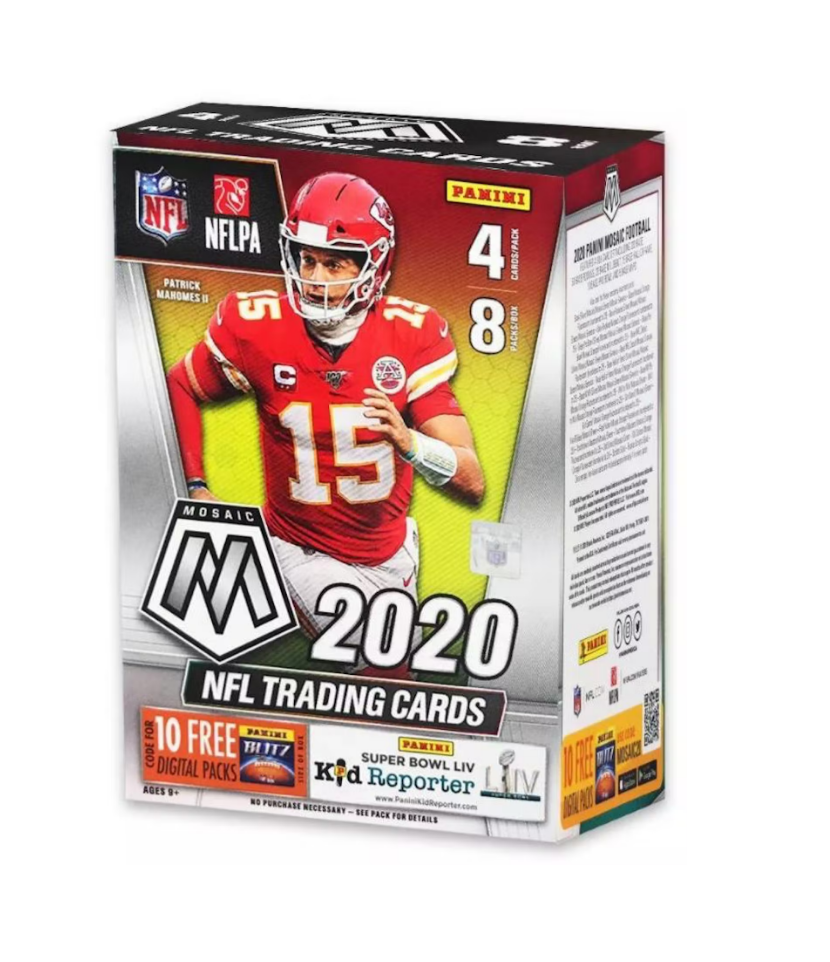 2020 Panini Mosaic Football Blaster Box