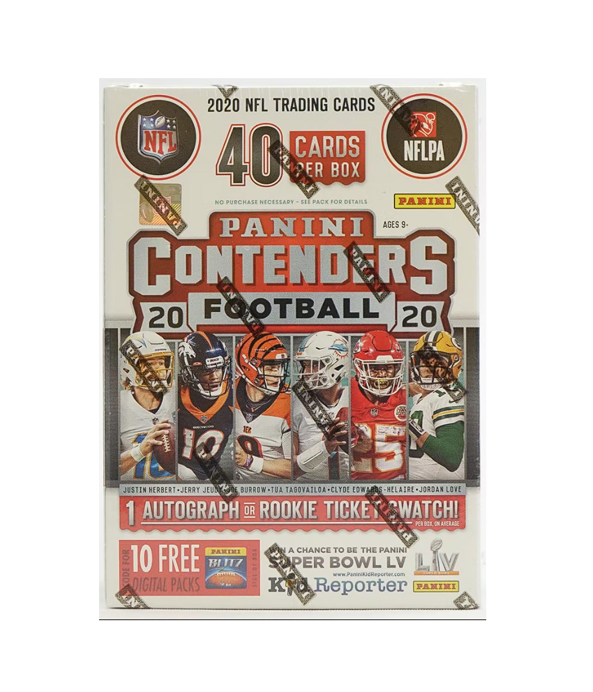 2020 Panini Contenders Football Blaster Box